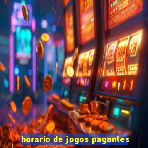 horario de jogos pagantes