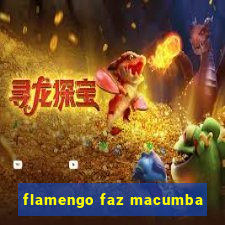 flamengo faz macumba