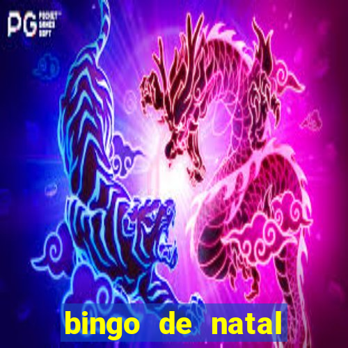 bingo de natal para imprimir gratis