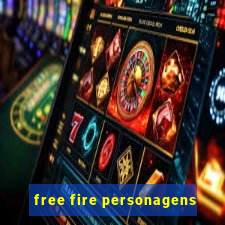 free fire personagens