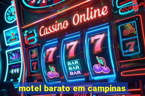 motel barato em campinas