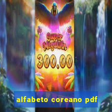 alfabeto coreano pdf