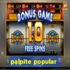 palpite popular