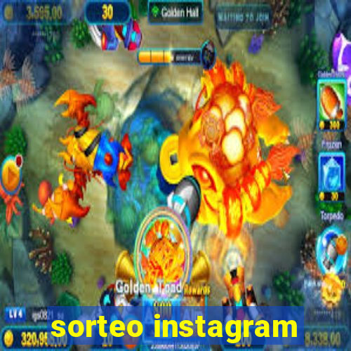 sorteo instagram