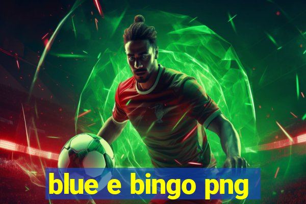 blue e bingo png