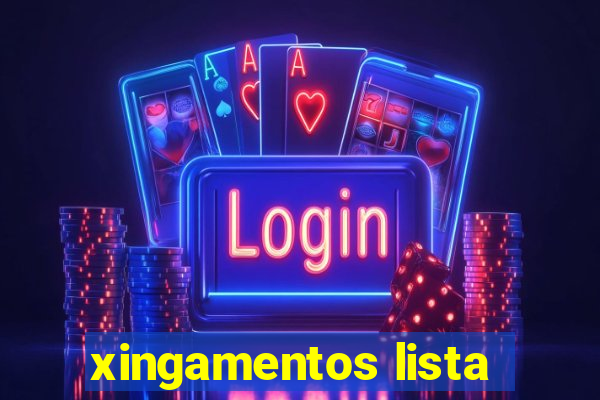 xingamentos lista