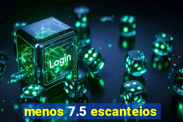 menos 7.5 escanteios