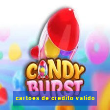 cartoes de credito valido