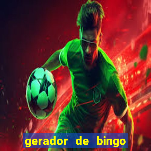 gerador de bingo de palavras