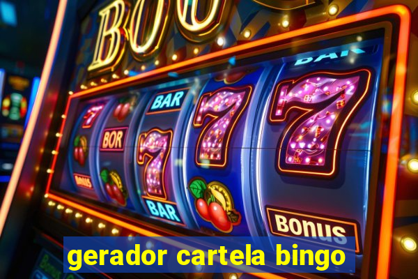 gerador cartela bingo