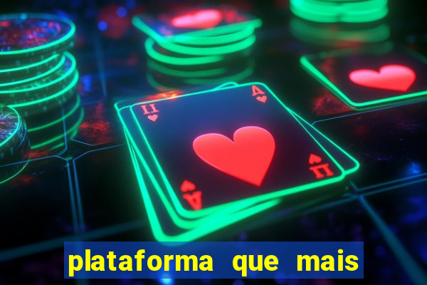 plataforma que mais paga no fortune tiger