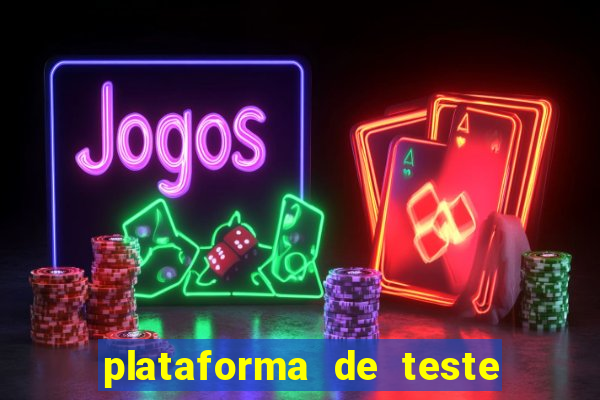 plataforma de teste pg demo