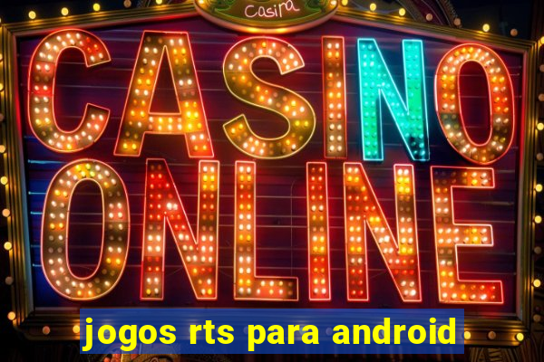 jogos rts para android