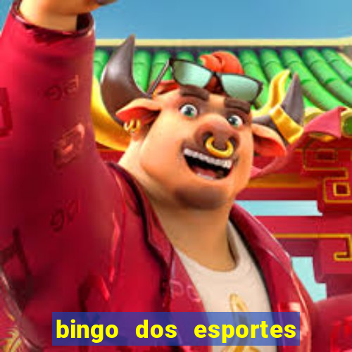 bingo dos esportes para imprimir