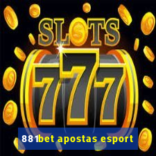 881bet apostas esport